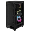 Corsair | RGB AIRFLOW PC Case | 2000D | Black | Mini-ITX | Power supply included No | SFX