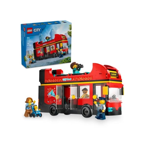 LEGO CITY 60407 Red Double-Decker Sightseeing Bus