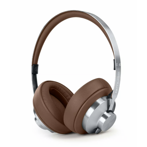 Muse | Headphones | M-298 SBR | Bluetooth | ANC | Brown/Silver