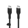 Belkin BOOST↑CHARGE Flex USB cable 2 m USB 2.0 USB C Black