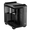 Case|ASUS|TUF Gaming GT502 Horizon|MidiTower|Case product features Transparent panel|Not included|ATX|MicroATX|MiniITX|Colour Black|TUFGAMINGGT502HORIZON