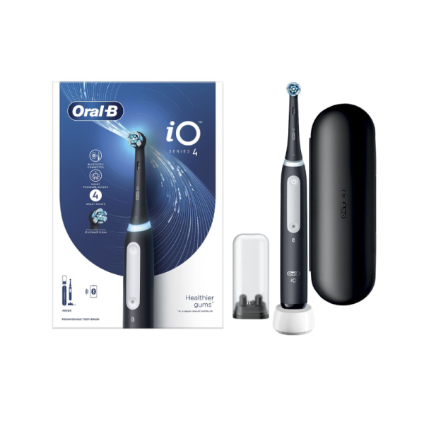 Oral-B iO6s Electric Toothbrush, Black Lava