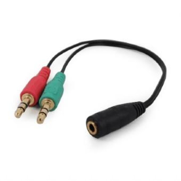 CABLE AUDIO 3.5MM SOCKET TO/2X3.5MM PLUG ...