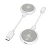 Nadajnik i odbiornik audio/video bezprzewodowy j5create ScreenCast 4K Wireless Display HDMI Extender ; kolor biały JVAW75-N
