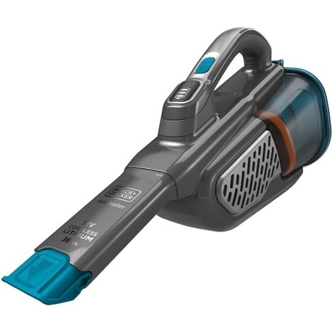 Black & Decker BHHV520BF handheld vacuum Black, Blue, Silver Bagless