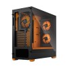 Fractal Design | Pop Air RGB | Side window | Orange Core TG Clear Tint | ATX, mATX, Mini ITX | Power supply included No | ATX