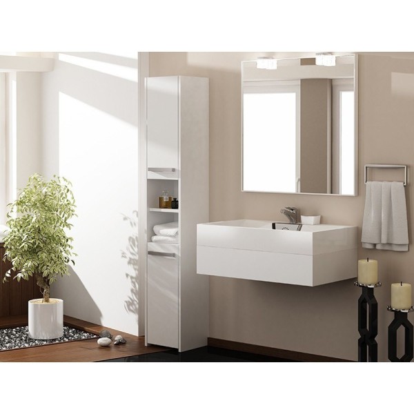 Topeshop S30 BIEL bathroom storage cabinet ...