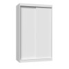 Topeshop IGA 120 BIEL B KPL bedroom wardrobe/closet 7 shelves 2 door(s) White