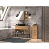 Topeshop NEL V DDS ARTISAN bathroom storage cabinet Oak