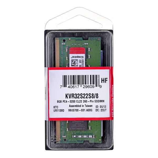 Kingston Technology ValueRAM KVR32S22S8/8 memory module ...