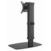 Gembird MS-D1ST-02 Height adjustable full-motion monitor desk stand, 17"-32", black