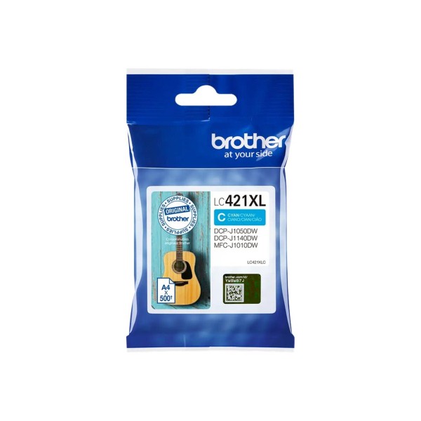 Brother LC421XLC Ink Cartridge, Cyan | ...