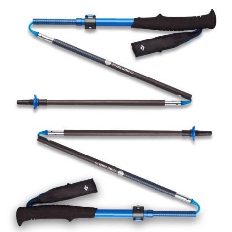 Black Diamond Distance Carbon FLZ Poles Ultra Blue Trekking Poles