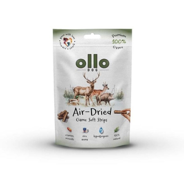 OLLO Air-Dried Game strips - dog ...
