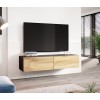 Cama TV stand VIGO 140 30/140/40 black/wotan oak