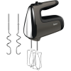 TEFAL | HT650E38 PowerMix Silence | Hand Mixer | 600 W | Number of speeds 5 | Turbo mode | Black/Grey