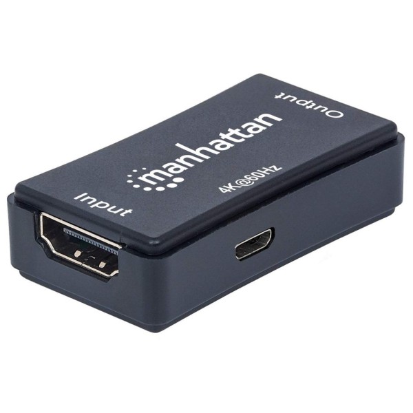 Manhattan HDMI Repeater, 4K@60Hz, Active, Boosts ...