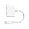 Belkin | Lightning Audio + Charge RockStar Cable, 11.5 cm, White | F8J198btWHT