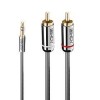 CABLE AUDIO 3.5MM TO PHONO 5M/35336 LINDY