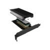 Icy Box IB-PCI214M2-HSL PCIe extension card | Raidsonic | ICY BOX | PCIe card with M.2 M-Key socket for one M.2 NVMe SSD