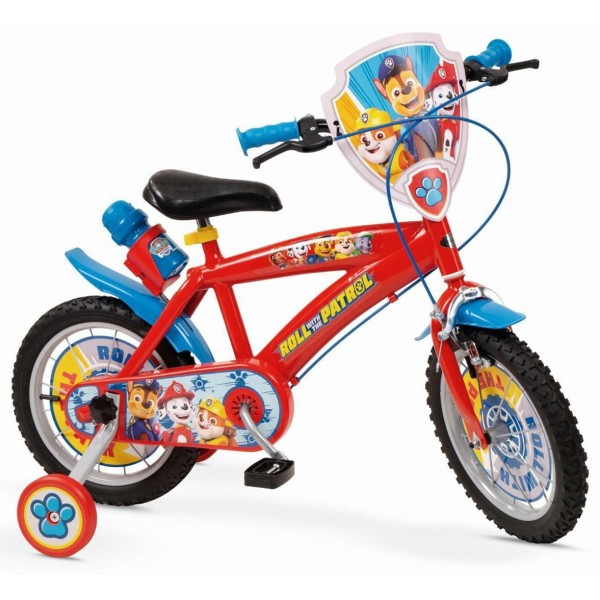 Children's Bike 14" Paw Patrol Red ...