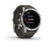 Garmin epix 3.3 cm (1.3") AMOLED 47 mm Digital 416 x 416 pixels Touchscreen Silver Wi-Fi GPS (satellite)