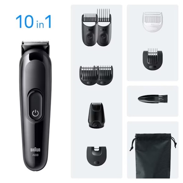 BRAUN Multi Groomer AIO3560  BLK
