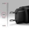 AXAGON ACU-PD20 Wall charger 20W, 1x port USB-C, PD3.0/PPS/QC4+/AFC/Apple, black