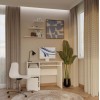 PORTO Left Desk, White