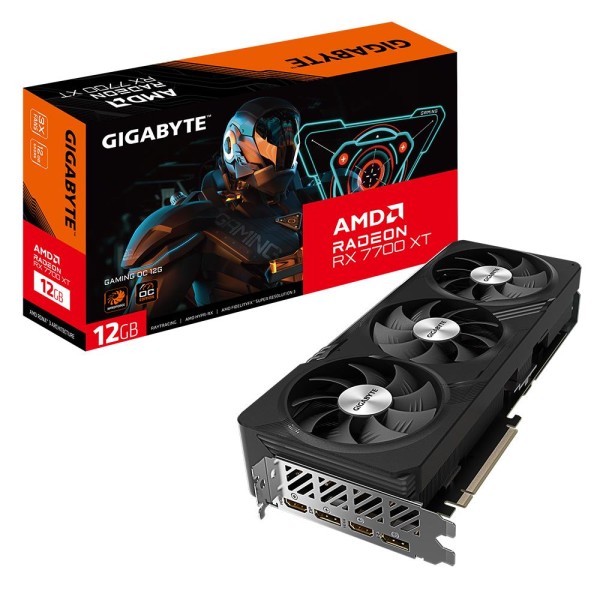 Graphics Card|GIGABYTE|AMD Radeon RX 7700 XT|12 ...