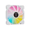 Corsair | 140mm White PWM Fan, Dual Fan Kit with Lighting Node CORE | iCUE SP140 RGB ELITE Performance | Case Fan