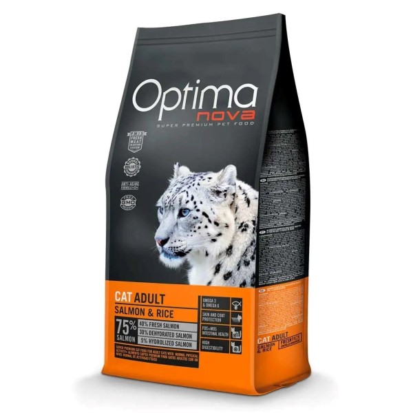 Optimanova Cat Adult Salmon & Rice ...