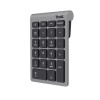 Trust Xalas numeric keypad Laptop/PC RF Wireless Silver