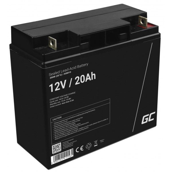 Green Cell AGM10 industrial rechargeable battery ...