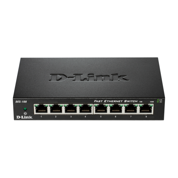 D-Link | Ethernet Switch | DES-108/E ...