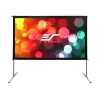 Elite Screens | Yard Master 2 Mobile Outdoor screen WV-Dual | OMS100H2-DUAL | Diagonal 100 