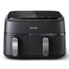 Philips Dual Basket Airfryer | NA351/00 3000 Series | Power 2750 W | Capacity 9 L | Rapid Air technology | Black