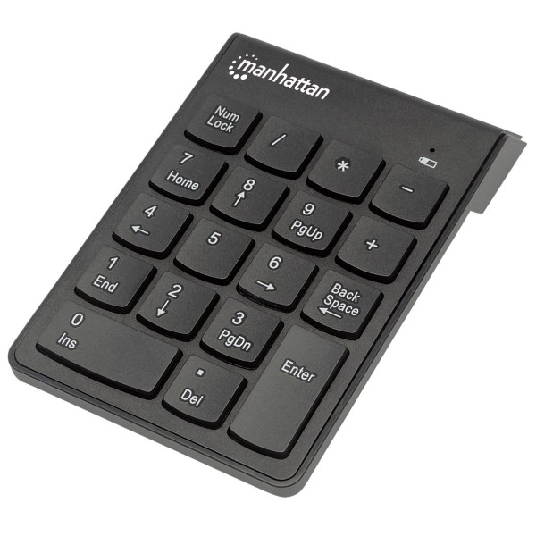 Manhattan Numeric Keypad, Wireless (2.4GHz), USB-A ...