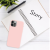 Fixed Story | Back cover | Apple | iPhone 16 | Rubberized | Pink