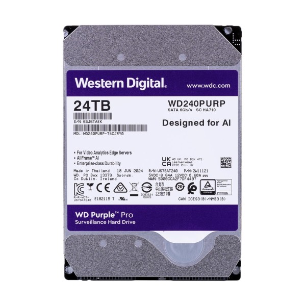 Western Digital Purple Pro WD240PURP internal ...