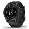 Garmin fēnix 7S Pro 3.05 cm (1.2") MIP 42 mm Digital 240 x 240 pixels Touchscreen Black Wi-Fi GPS (satellite)