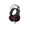 MSI DS502 Gaming Headset, Wired, Black/Red | MSI | DS502 | Wired | Gaming Headset | N/A