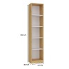 40 CM BOOKCASE ARTISAN/WHITE