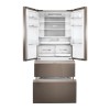 Haier FD 83 Serie 7 HB18FGSAAA Fridge-freezer, double-opening 539 l E Silver, Titanium