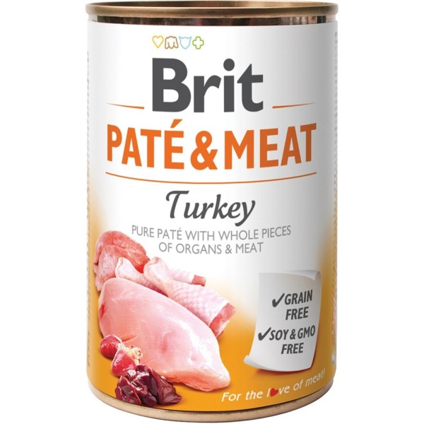 BRIT Paté & Meat with Turkey ...