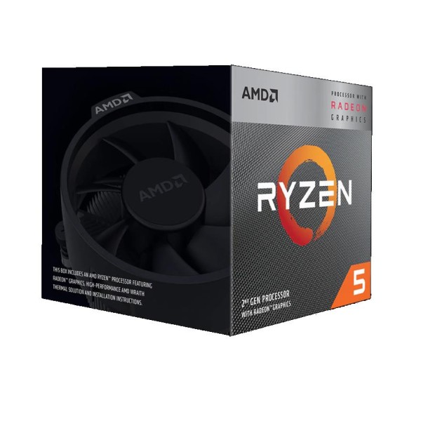 CPU RYZEN X4 R5-3400G SAM4 BX/65W ...