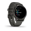 Garmin Venu 2S 2.79 cm (1.1") AMOLED 40 mm Digital 360 x 360 pixels Touchscreen Graphite Wi-Fi GPS (satellite)