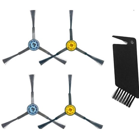 Midea | Spare Parts Kit: Side Brush×4pcs, Cleaning Brush×1pc for I5C