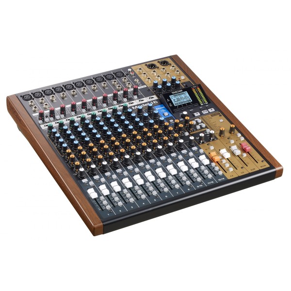 Tascam MODEL 16 audio mixer 16 ...