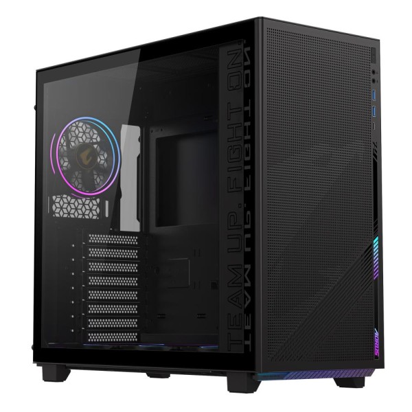 Case|GIGABYTE|AORUS C400 GLASS|MidiTower|Case product features Transparent ...